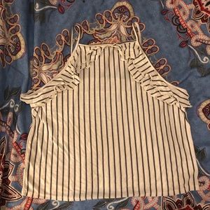 american eagle cropped stripe cami